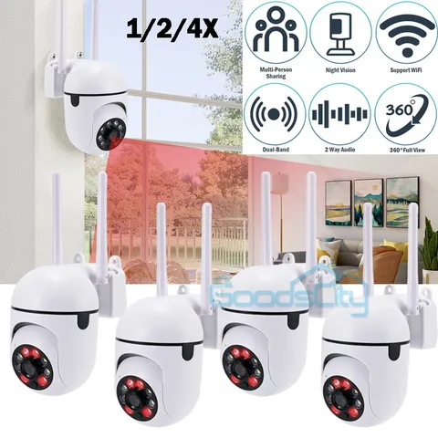 Inteligente Home Camara De Seguridad WIFI Inalambrica Para Casa Exterior - 1080P