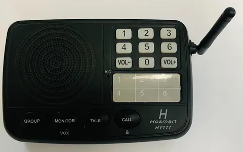 Hosmart - HY777/787 Wireless Intercom System with 1/2 Mile Long Range 7-Channel