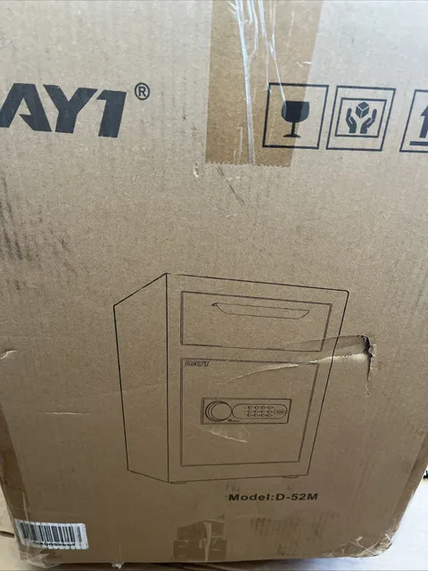 Day 1 Drop Safe 2.6 Cubic Feet With Fireproof Bag, Home Safe