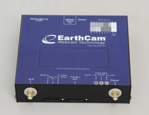 EarthCam WZEC-MP111 Webcam Systems Construction Camera Device Server No Sim Card