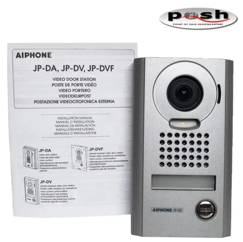 NEW - AIPHONE JP-DV Vandal-Resistant Surface-Mount Audio/Video Door Station