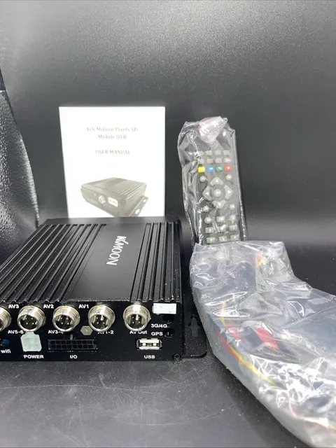 KKmoon SD-MDVR 4CH Mobile DVR 3G GPS Dual SD Car Vehicle Video Recorder Boxed
