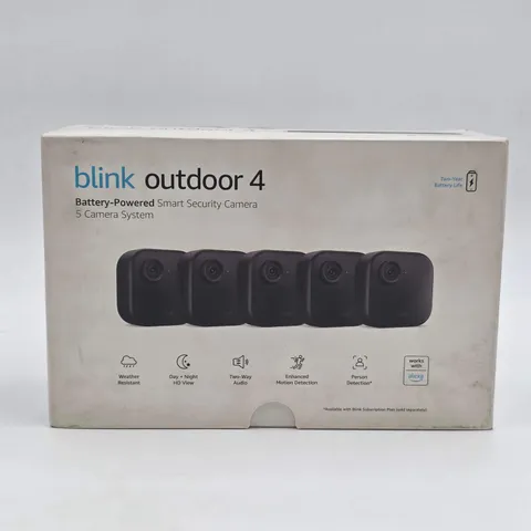 Blink Outdoor 4 Battery-Powered Smart Security Camera