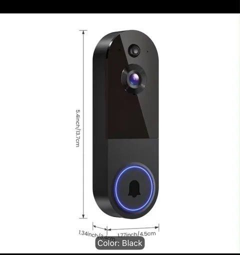 2k Wireless Camera Multi Combination Smart Doorbell 166* Wide Angle Surveillance