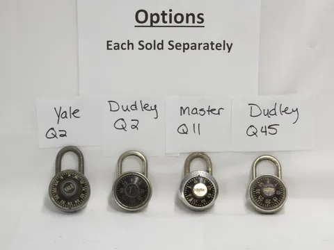Pick-a-Padlock Combination Padlocks Yale Dudley Master Locksport NO COMBOS