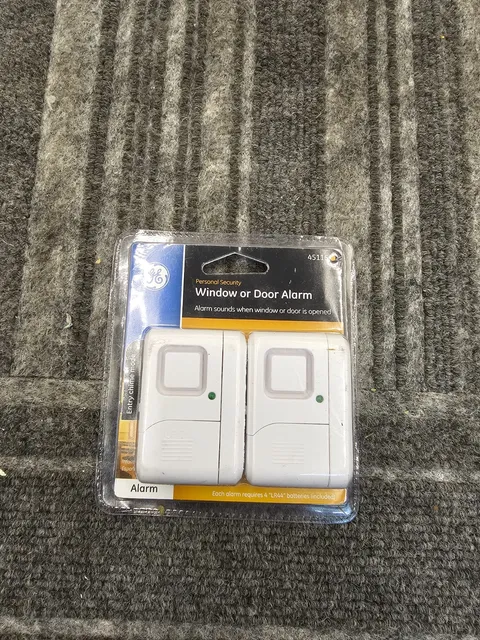 (QTY 4) GE 45115: Personal Security Wireless Window or Door Alarm