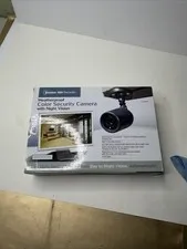 Bunker Hill Black Weatherproof Color Security Camera Night Vision 69654