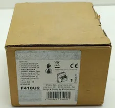 BTicino F418U2 MyHOME SCS Universal Dimmer 2-Channel DIN Rail Module - NIB