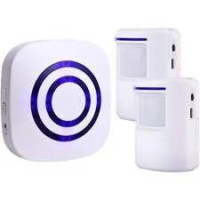 Wireless Motion Sensor Alarm System - Long Range Driveway Alerts w/ 38 Tunes