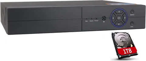16CH 1080P 5-In-1 HD Hybrid DVR&NVR Support 5MP IP Camera+1080P AHD/TVI/CVI Came