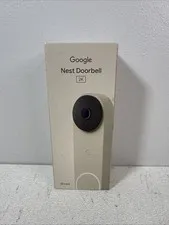 Google Nest Doorbell 2K Camera (Wired - 3rd Gen) Linen - New in Box