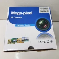 Mega-Pixel AM-C755RV H.264 CCTV IP Camera White Night Vision Motion Detection