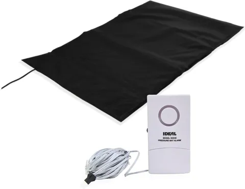 Pressure Floor Mat Home Alarm System โ€ Wired Alarm & Chime Antiwandering We...