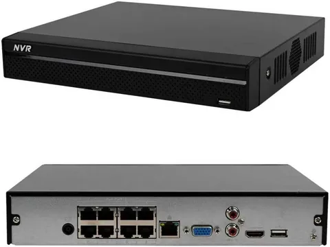 Advanced 8-Channel 8 PoE Port Network Video Recorder with 4K HDMI Output and AI