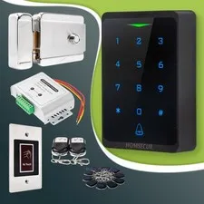 HOMSECUR Weatherproof WIFI RFID Access Control Set Lock APP Unlock