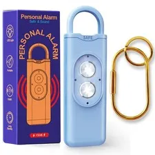 Halo-Siren Keychain, HaloSiren Personal Safety Alarm - 130db Loud Alarm Keych...
