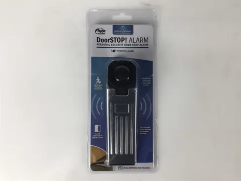 Flipo Security DoorSTOP Alarm Personal Security Door Stop Alarm ALARM-DSTOP-B