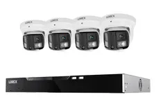 Lorex Connect X Series 4K 16-Channel Wired NVR System with X3 Dual-Lens Turret C
