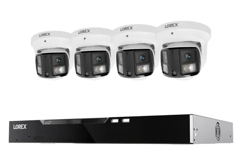 Lorex Connect X Series 4K 16-Channel Wired NVR System with X3 Dual-Lens Turret C