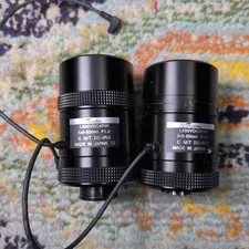 2xRainbow L880VDC4P IR 1/2" 8 - 80mm F1.6 DC Auto-Iris C Day/Night CCTV Zoom Len