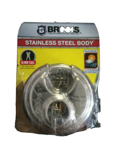 Brinks R80 Stainless Steel PROMAX Lock 663-80002