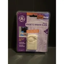 GE Smart Home Indoor Magnetic Window Alarm NEW