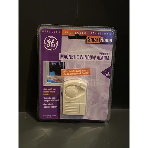 GE Smart Home Indoor Magnetic Window Alarm NEW