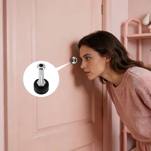 Smart Door Viewer Camera,180 Degree Wide Angle Door Viewer Camera, 2MP HD