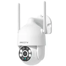 ARCCTV Security Cameras Outdoor Wireless Pan/Tilt 2 Way Audio Color Night Vision