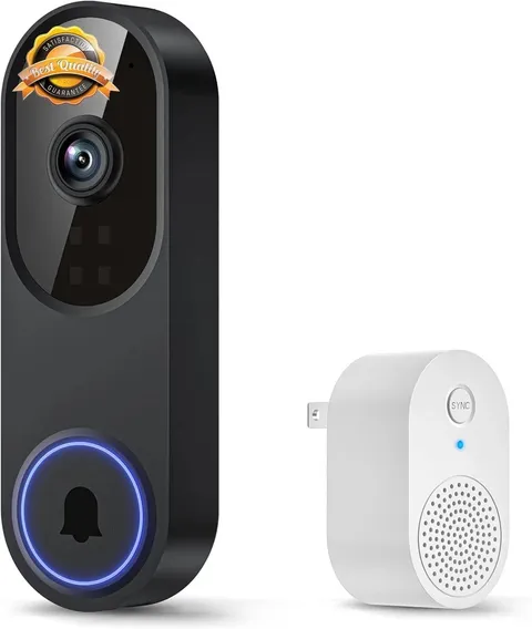 Smart WiFi Video Doorbell Camera 1080P AI Motion Night Vision FREE SHIPPING