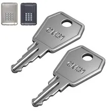 2 PCS K107A0031 Keys for Lift-Master Keypad KPW5 and KPW250, Key for Commerci...