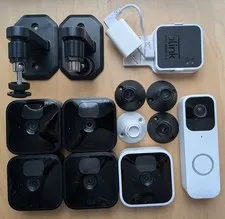 Blink Cameras (7 outdoor, 1 indoor) & Blink Doorbell w/ Sync Module 2 & More!