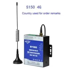 S150 4G SMS Alarm Controller SMS Relay Switch 8DIN 2DO USB Remote Monitoring top