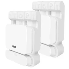 Garage Door Bracket/Mount for SimpliSafe Alarm Entry Sensors - Quick Installa...