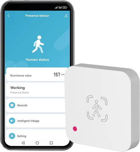 Wifi Human Presence Sensor: Smart Motion Sensor with App Notification Alerts, Mm