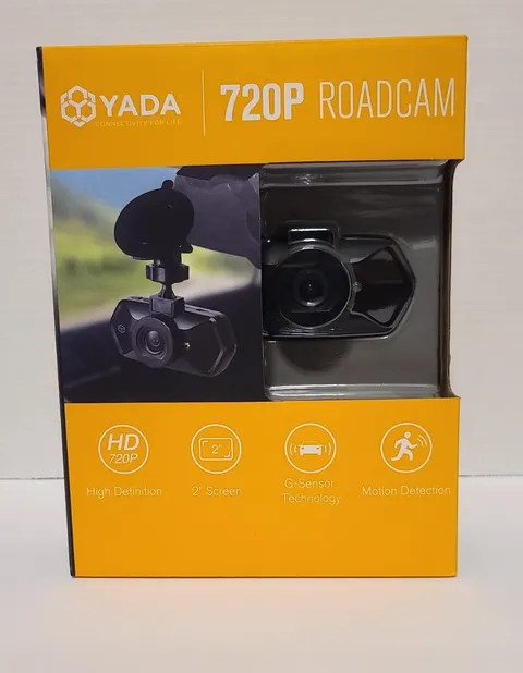 Yada Roadcam 720P Black Dash Camera 120 Degree Wide Angle Lens G-Sensor Auto New