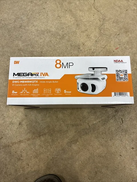 Digital Watchdog MEGApix IVA 4K UHD Outdoor Network DWC-MBW8Wi2TX Camera-White