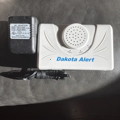 Dakota Alert DCR-2500 Wireless Receiver Security TESTED w/ AC Adaptor