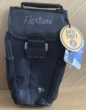 AquaVault FlexSafe Anti-Theft Portable Travel Safe Combination Lock Black