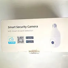 1080P Wi-Fi IP Bulb Camera Motion Detection Two-Way Audio Night Vision White