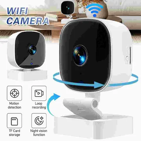 Smart Mini WiFi Camera Wireless 1080P HD Small Night Vision Cam Home Security US