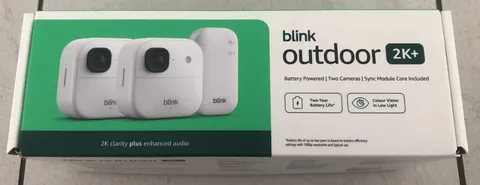 Blink Outdoor 2K Wireless Security Camera 2-Pack Brand New Sealed WHITE