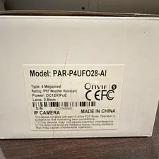 NEW 4MP IP PoE Outdoor Security Camera ONVIF IP67 2.8mm Fixed Lens
