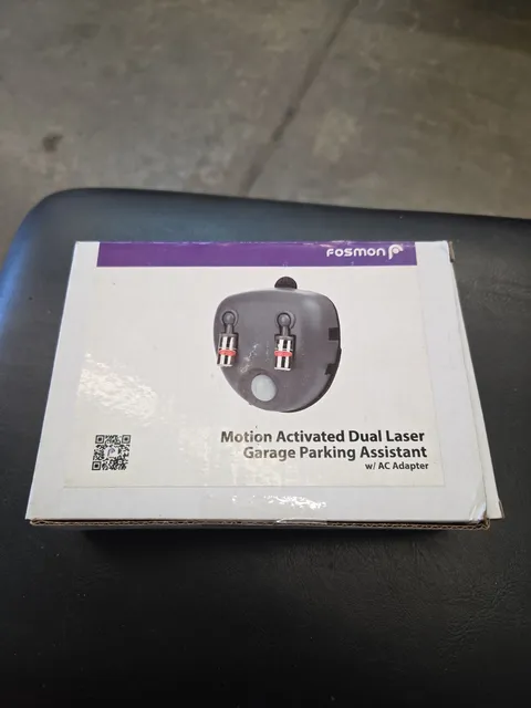 Fosmon Purple Motion Activated Dual Laser Garage Parking Assistant