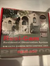 Resi-Cam 200 Residential CCTV Camera & Control Unit New