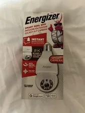 Energizer Smart 2K Light Bulb Security Camera 💡📷 1000 Lumens