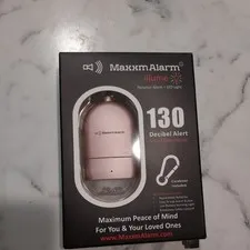 Maxxm Alarm SOS Alert Personal Safety Alarm 130 DB Alert - NEW