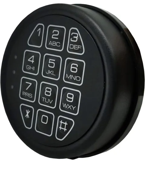 Gun Safe Lock Replacement Black Keypad Electronic Safe Lock With Swing Bolt