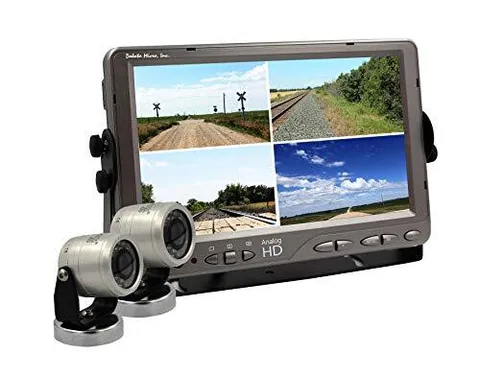 Dakota Micro 9in AHD Quad DVR Monitor and Double EnduraCam Camera Kit