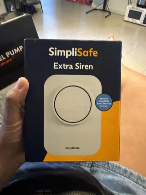 SimpliSafe Extra Siren Home Security  System Model WS3 - NEW Extra siren